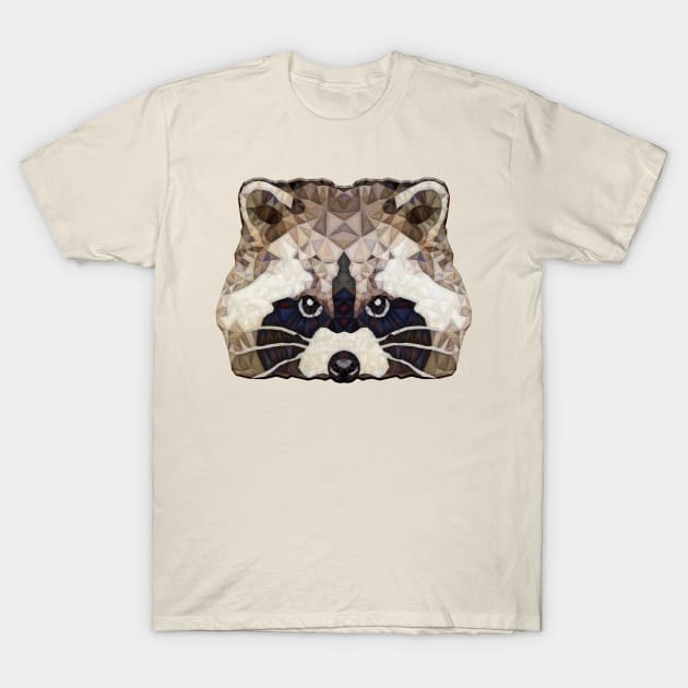 abstract racoon T-Shirt by Ancello